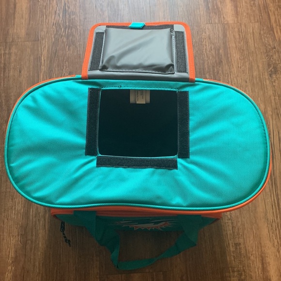 Miami Dolphins NFL Insulated Tote Bag Igloo Cooler 28-Can Capacity New - Picture 3 of 7
